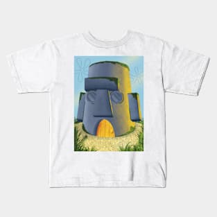 Squidward’s house Kids T-Shirt